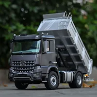 KABOLITE 1/14 Scale RC Dump Truck 5701 4x4 Remote Control Dumper Car RC Tipper Sound Light Light Sound 2-speed Toys Model 2