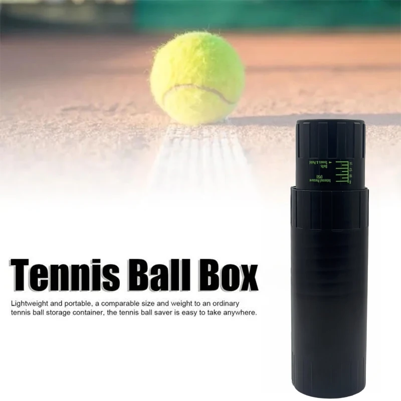 Repair Container Tennis Ball Pressure Maintain For Tennis Ball Shape Restore Bounce Protect Pressurizer Saver suit 4 balls