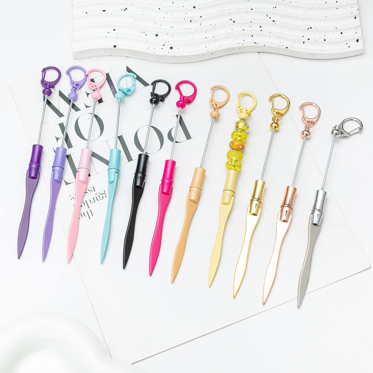 Ouvre-lettre en métal polyvalent avec clé de style carillon, coupe-boîte portable, bricolage, extérieur, 1 pièce