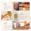 Wooden Ice Cream Toys Pretend Play Simulation Montessori Ice-cream Cone Kitchen Food Toys Preschool Educational for Kids Gifts 2