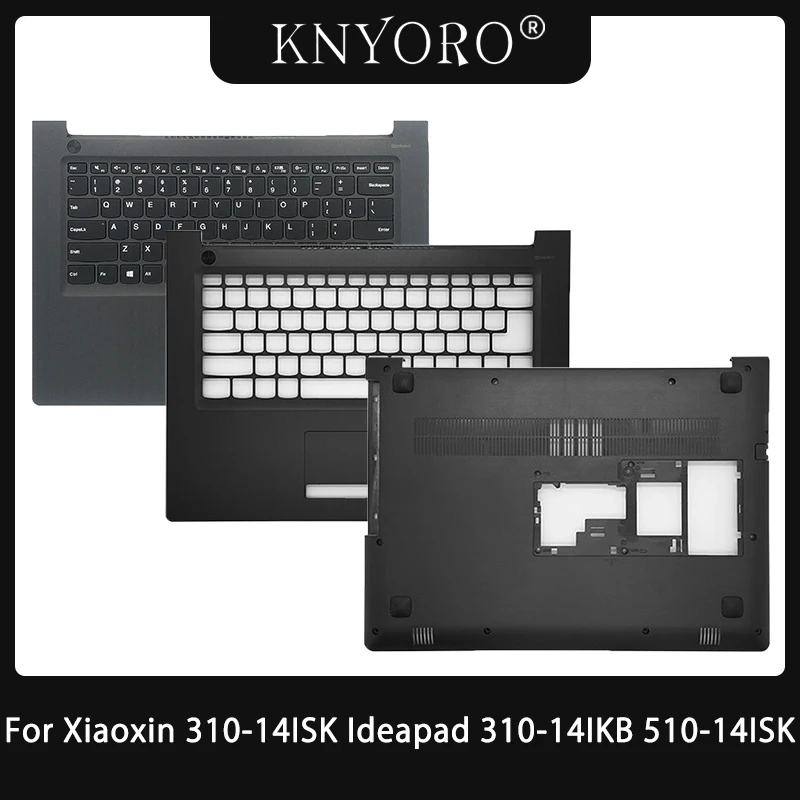

NEW for Lenovo Xiaoxin 310-14ISK Ideapad 310-14IKB 510-14ISK Palmrest Bottom Case Upper Housing Back Cover Top Laptop Keyboard