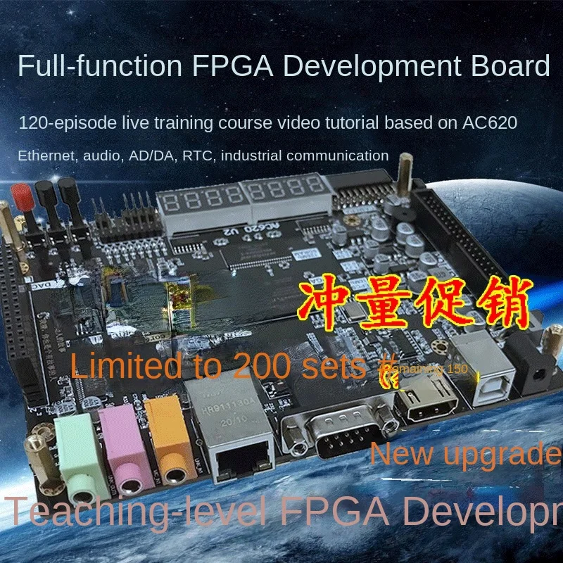

FPGA Development Board 0 Basic Self-study Advanced Online Q & A Altera Ac620 Training Video