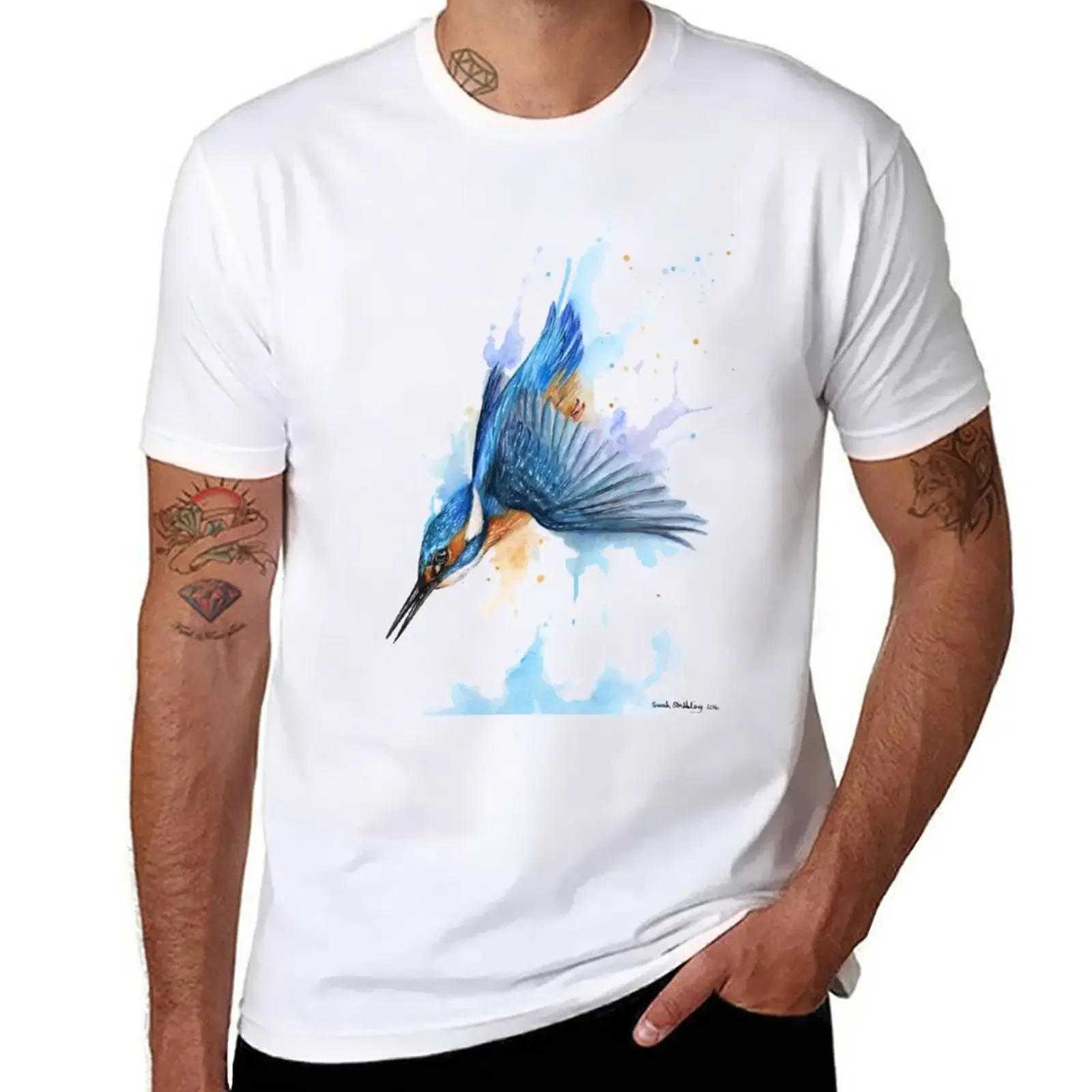 

Diving Kingfisher T-Shirt for a boy sweat mens tall t shirts