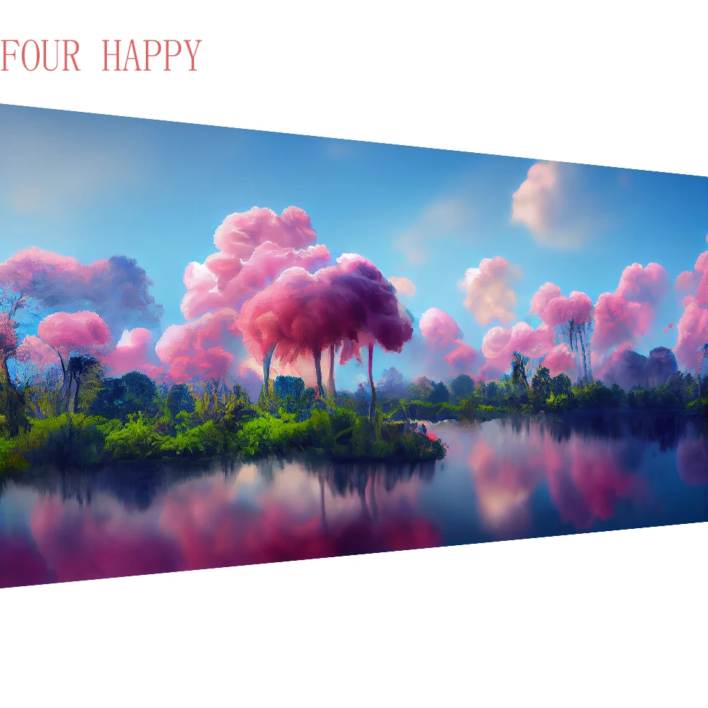 

Алмазная 5D Вышивка 5D «сделай сам», полное покрытие круглой формы, вышивка крестиком, домашний декор, подарок