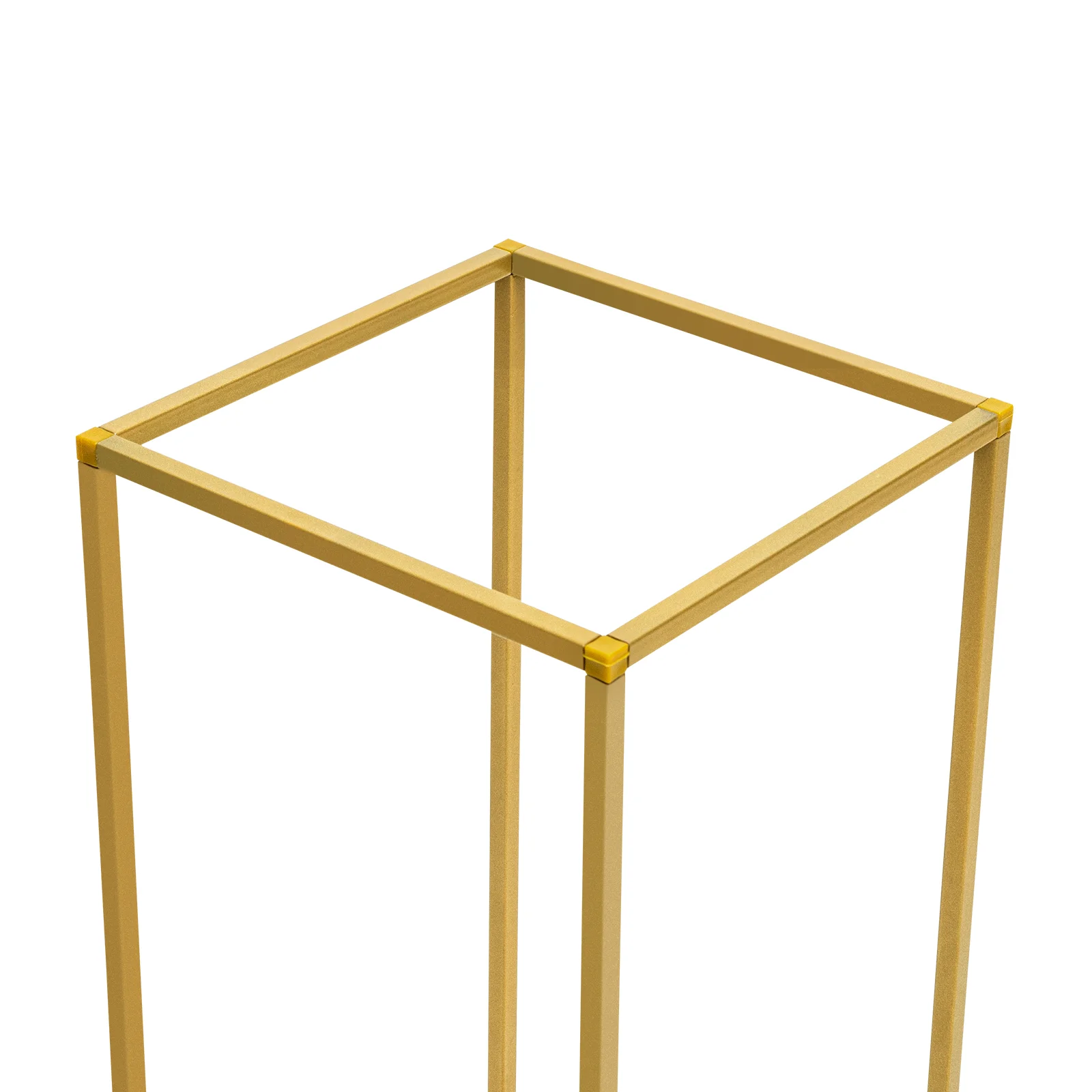 10-teiliges Hochzeits-Blumenständer-Set, 23,62 Zoll hohe goldene Metallsäulen, Hochzeits-Party-Deko, Ballon-Display-Halter, Blumenvasen-Säule – Detail 9