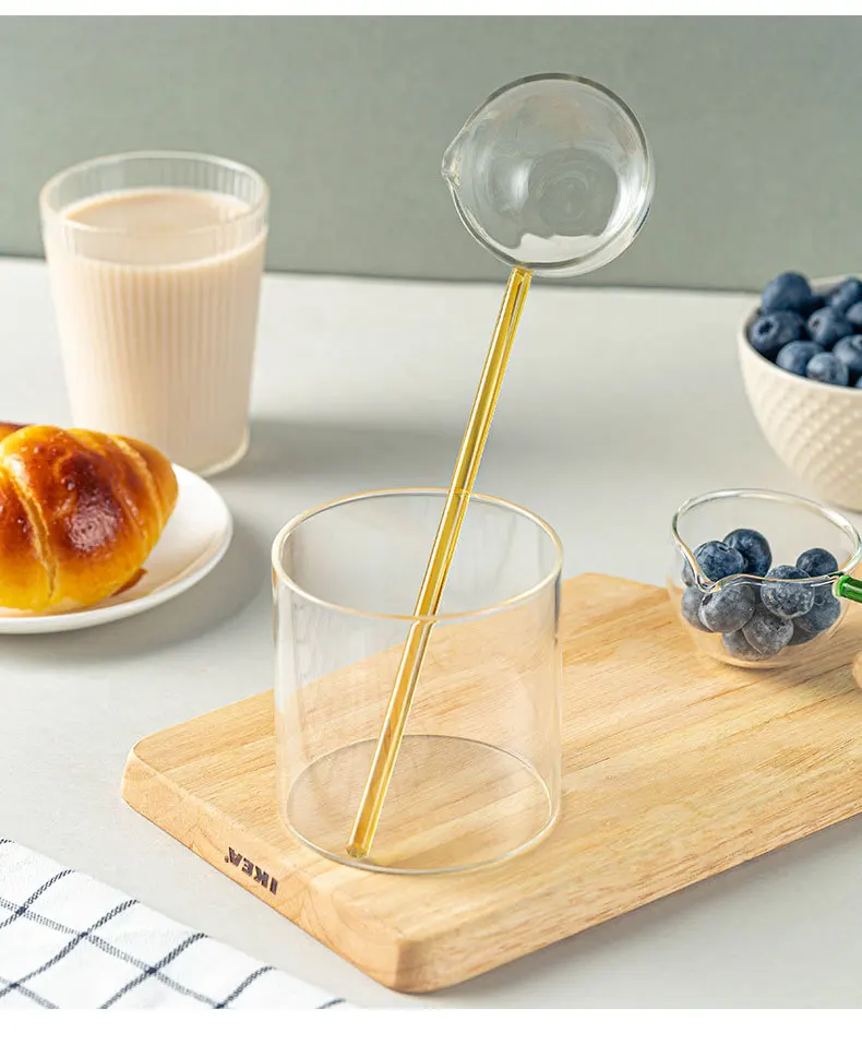 Long Handle Heat Resistant Tadka Spoon Cooking Sauce Gravy Spoon Soup Ladle Spoon For Kitchen Buffet Hot Pot, 29 Undefined