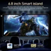 S25 Pro Smartphone Android 6.8Inch HD 8/12GB RAM 256/512GB ROM 5800mAh 48MP Camera Android 12 MTK Core Google Play Cell phone 3