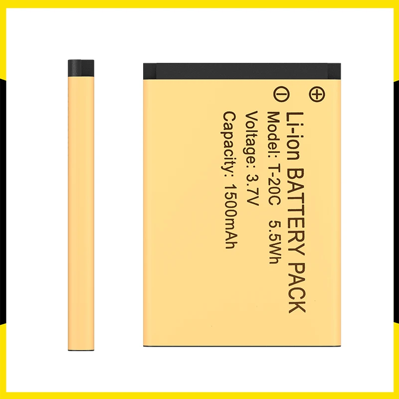 BF-T20 Walkie Talkie Battery T-20C WLN KD-C1 Li-ion KB-5C Rechargable Batteries 1500mAh 3.7V For KD-C2 KD-C10 KD-C50 KDC51 RT22S 3