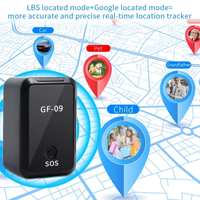 Beidou GPS Locator Vehicle Tracking Device Mobile Phone Anti-theft Audio Recording Anti-loss Tools GF21 GF09 GF07 amabilis, gps tracker,car tracker
