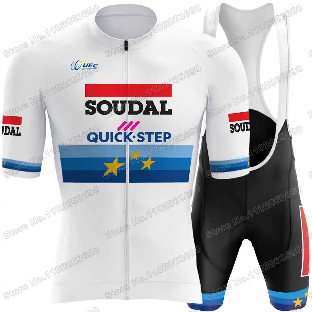 Soudal Quick Step Cycling Jersey Set Belgium Remco Evenepoel Cycling Clothing Men Road Bike Shirts Suit Bicycle Bib Shorts,cycling jersey,cycling shirt,cycling suit,cycling jersey set