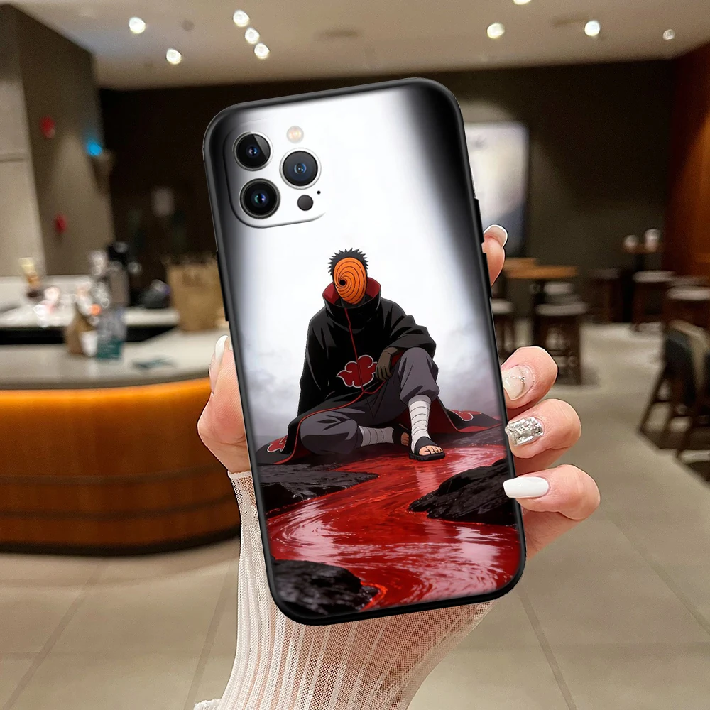 Premium Uchiha Obito Naruto Graphic Phone Case