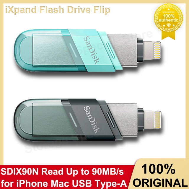 Otg Pendrive for iPhone  SanDisk iXpand Flash Drive Flip for