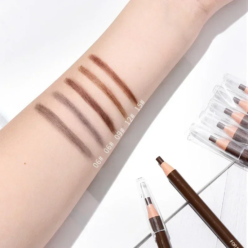 5pcs Professional Microblading Pencil Permanent Eyebrow Pencil Tattoo Waterproof Art Tint Makeup Eye Brow Pen Enhancers Cosmetic 2