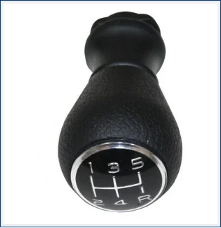 Gear Shift Knob Stick Gloss Black Cap for Peugeot 106 107 205 206 207 306 307 308 405 407 Boxer Expert Partner