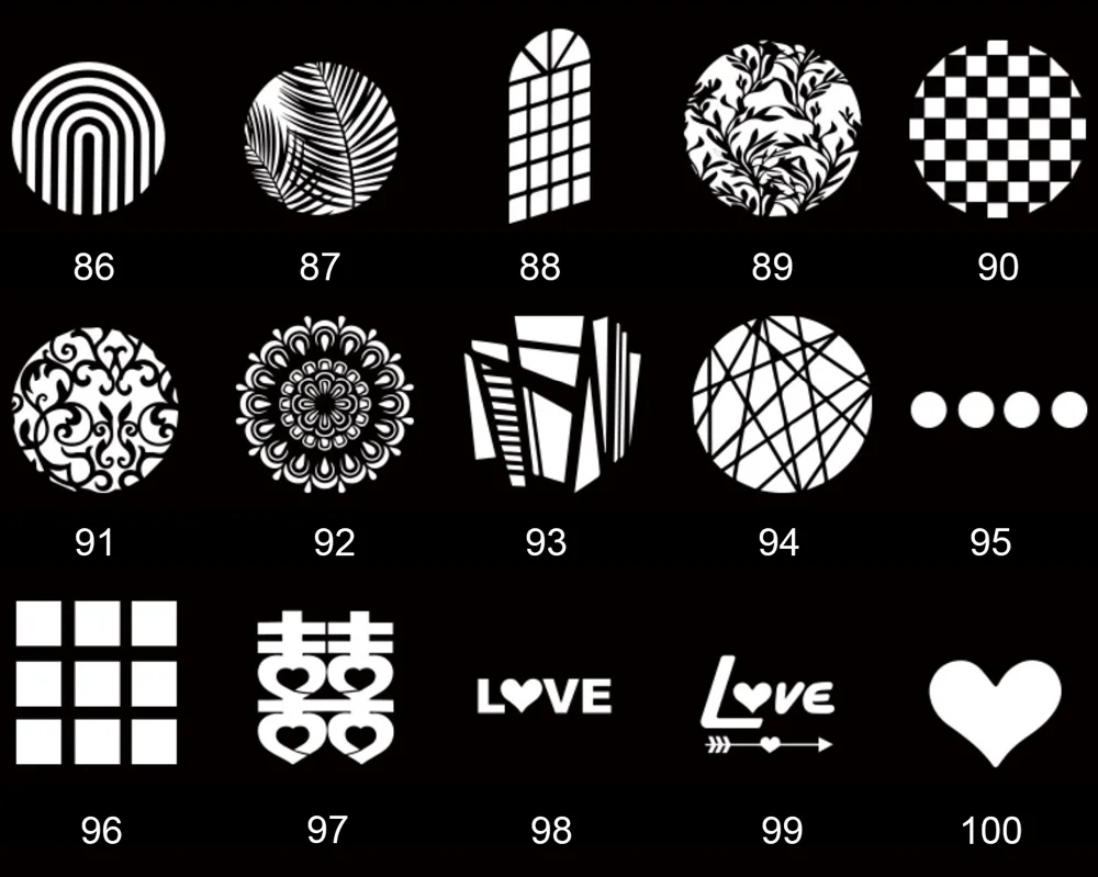 OT1 Graphic Cards For Snoot Optical Condenser Background Projection Graphic DIY