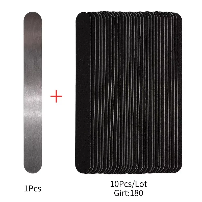 Professional Manicure Refillable Nail File Set (100-240 Grit)