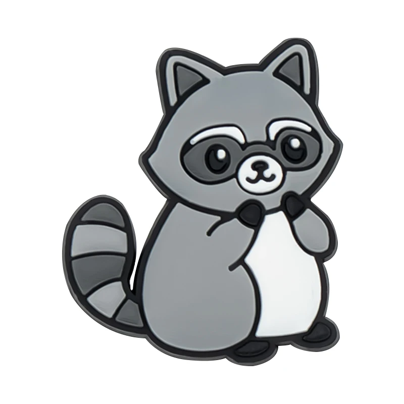 1/30 Stück süße Tiere Kuh Schuhdekoration Charms für Frauen Mädchen Katze Hund Schafe Panda Schuhzubehör Pinguin passend für alle Clogs – Detail 8