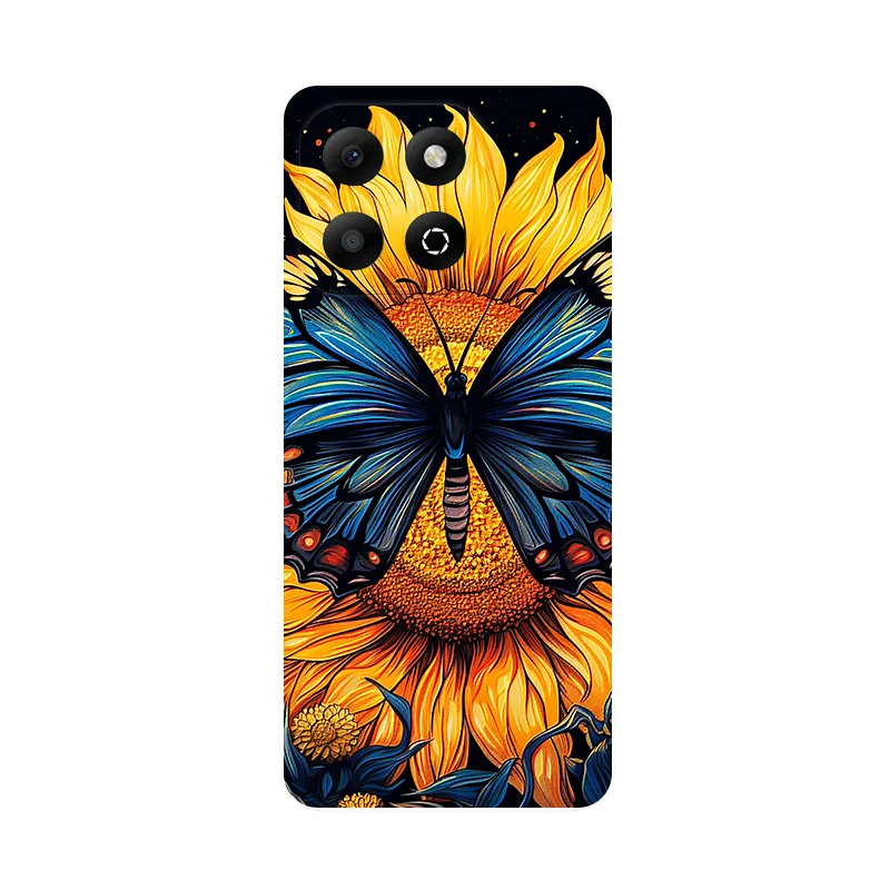 Football Soft Silicone Back Case for Honor X6b - Durable and Stylish Phone Cover