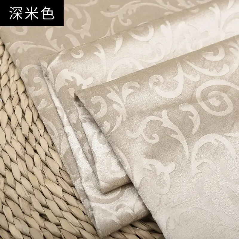 Tissu Velours Brillant Pailleté - Vintage - Pour Robe, Rideau, Décoration - Vente Au Mètre