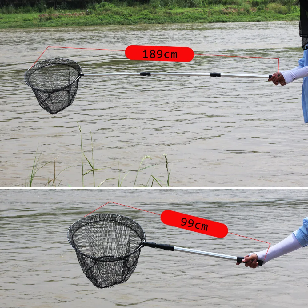 Telescopic Aluminum Folding Fishing Net 5