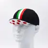 Classic Italia Black Red Men's Cycling Caps Quick Dry MTB Road Bicycle Hats 2