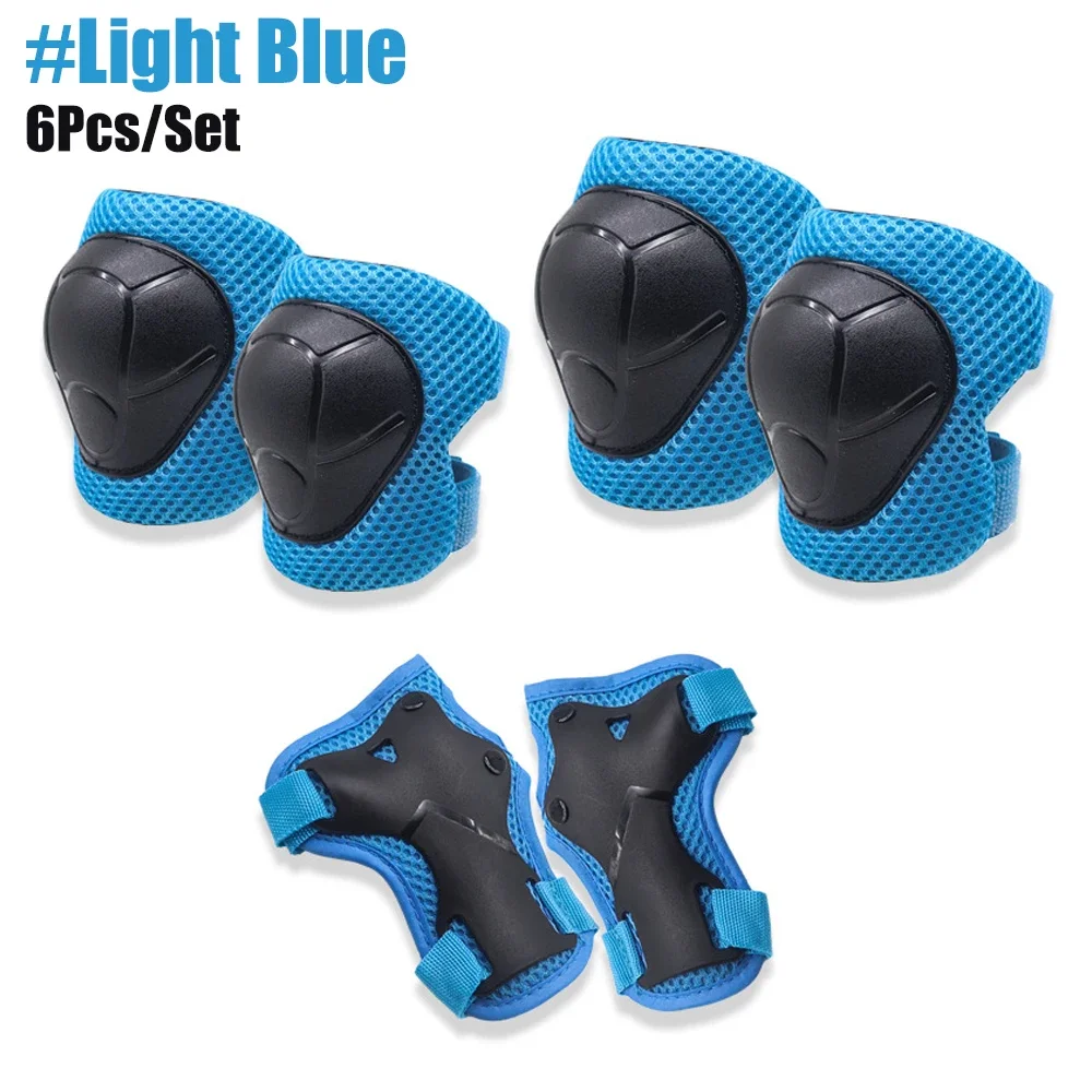 Children's Protective Gear Set with Knee, Elbow, and Wrist Pads