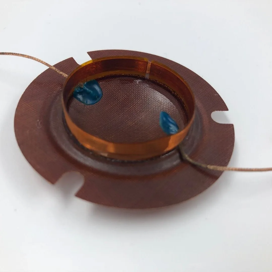 33.5mm 레진 필름 트위터, 오목볼록 보이스 코일, 방송용 보이스 코일, 오디오 액세서리 스피커