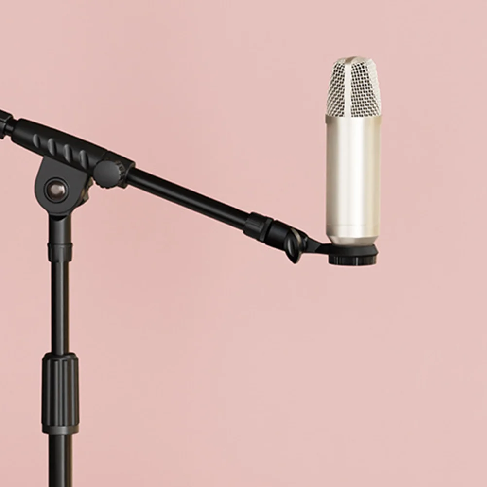 4 Pcs Mic Stand Clip Universal Microphone Holder Adjustable Rotation Mic Clamp For Microphones Portable Audio Video Accessories