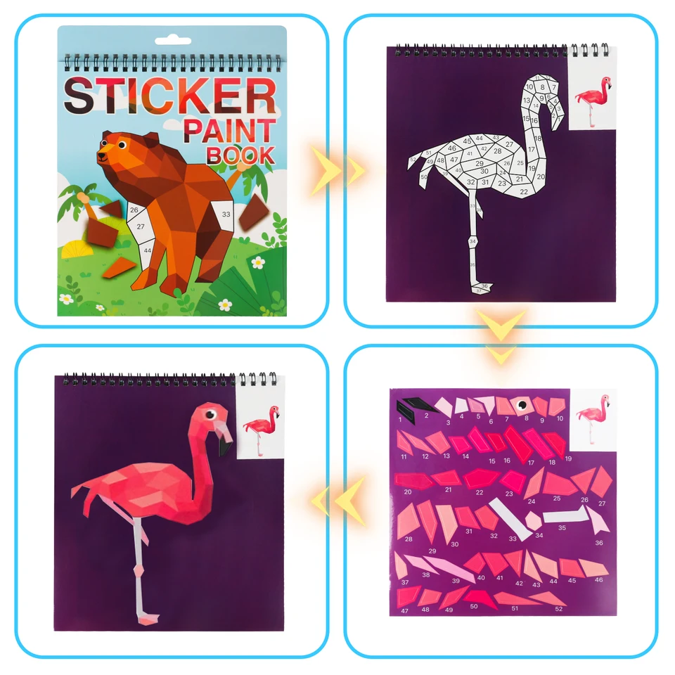 Libro da disegno riutilizzabile per bambini | Blocco scarabocchi cance – Nido Magico
