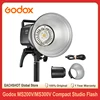 Godox MS200V 200W MS300V 300W LED Studio Flash 2.4G Wireless Receiver Lightweight Compact Bowens Mount LED Modeling Lamp 1