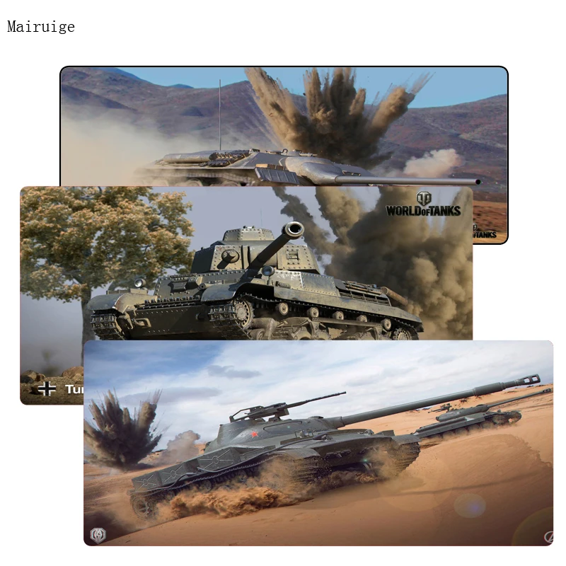 

World Of Tanks Mouse Mats Gaming Mouse Pad Gamer Rug Office Carpet Desk Mat Large Xxl Mousepad Playmat Keyboard Mat Computer Mat