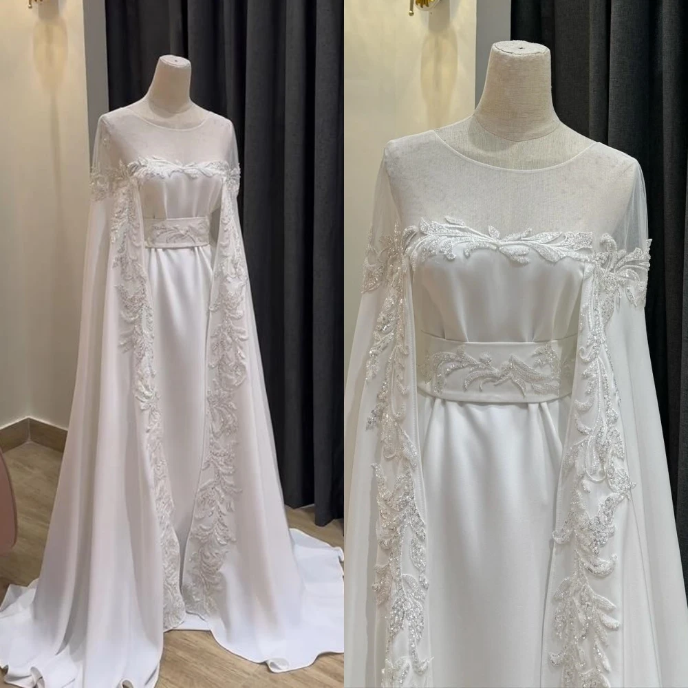 

Zhitomyr Elegant Intricate Jewel Ball gown Beading Paillette / Sequins Applique Tulle Charmeuse Prom Dresses