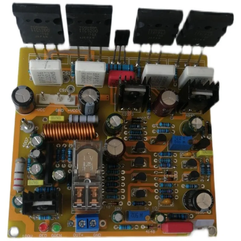 

5200 1943 Tube Dual DC Mono 200W AM-DZ Class A Audio Amplifier Board With Speaker Horn Protection