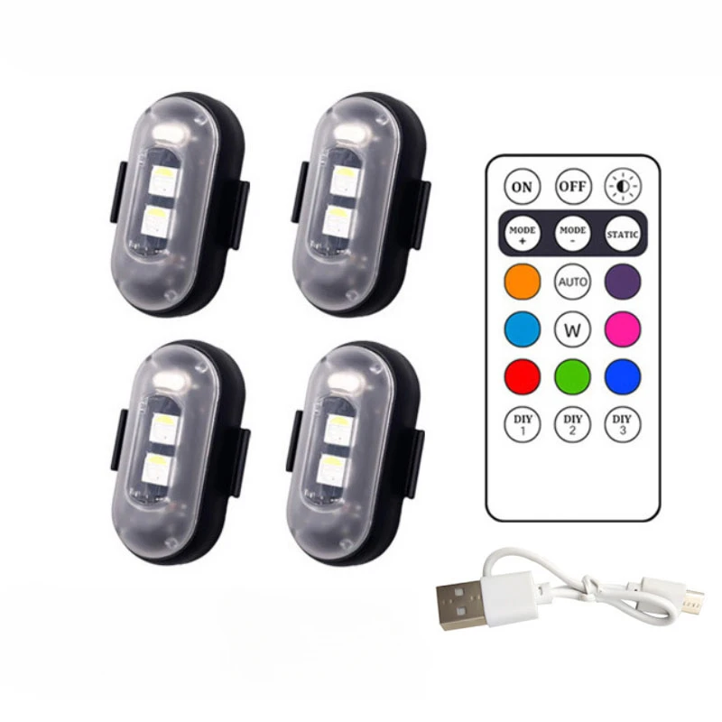 ตัวเลือกสินค้า ไฟ LED ส่องสว่างฉุกเฉิน 4 ดวง ปรับสีได้ 8 โทน