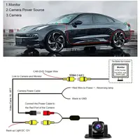 Waterproof HD Reverse Camera Car Front Rear View Backup Parking Night Vision CAM - Image 5