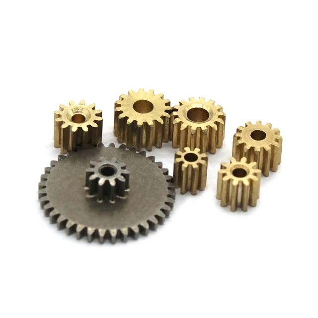 Modul 0,5 Kupfer/Eisen Zahnrad 1008a/1010a/1012a/2036b Metall getriebe  Hauptwelle Zahnrad DIY Modell Motor Kleinteile
