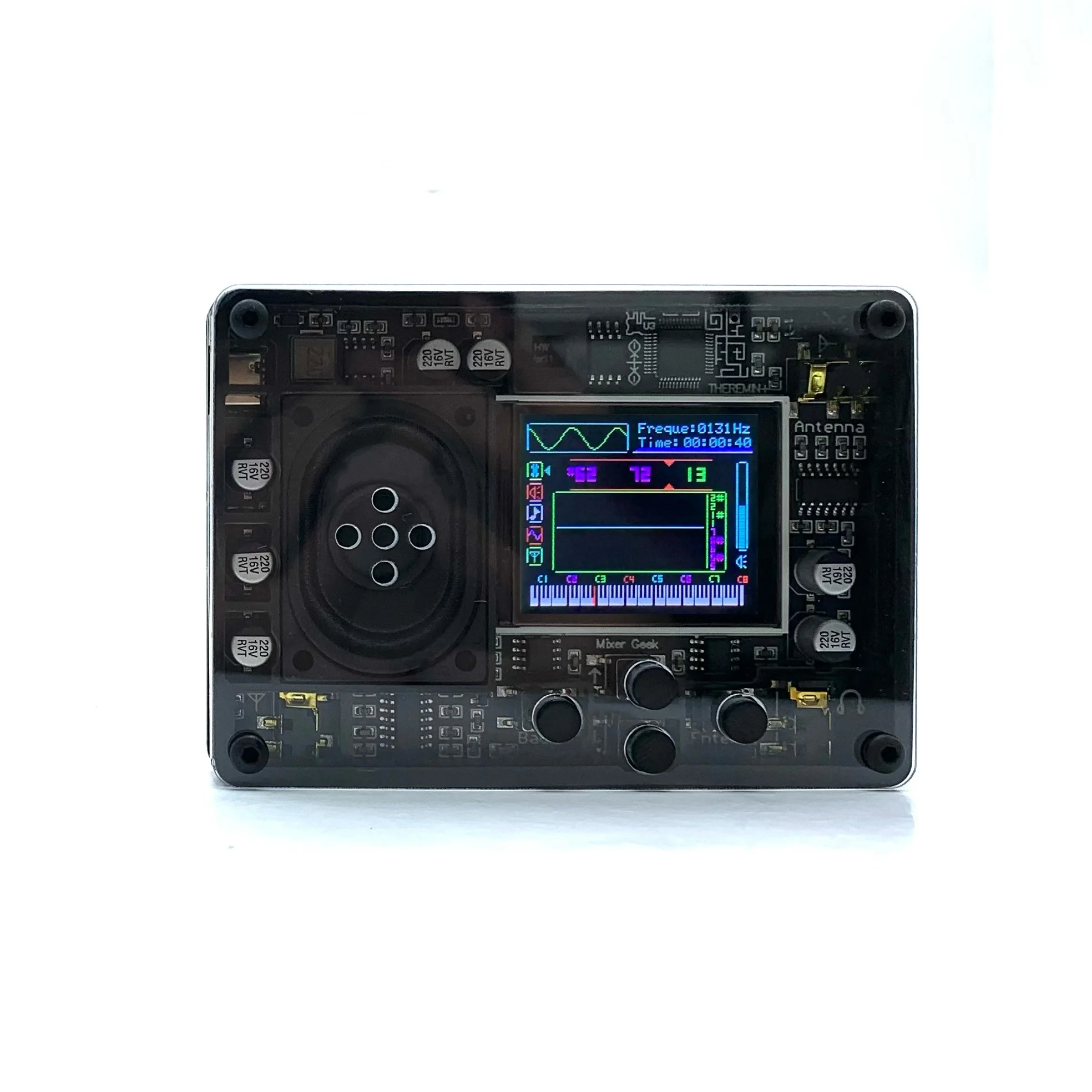 Audio Mini Theremin Musical Electronic Creative Instrument Retro