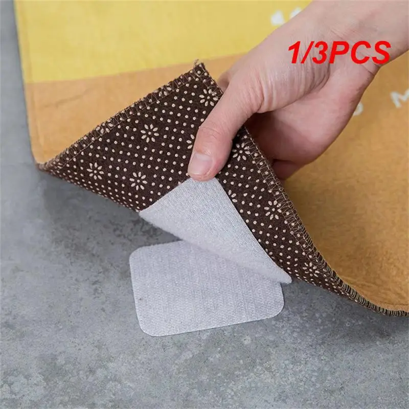 

1/3 шт. 10 пар, самоклеящиеся антискользящие крепления для коврика