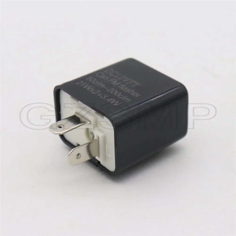 Motorcycle Turn Signal Indicator LED Flasher Frequency Relay Motorbike Fix Flasher Multiple Protection Safe Motorcycle Led Lights Motorcycle Accessories