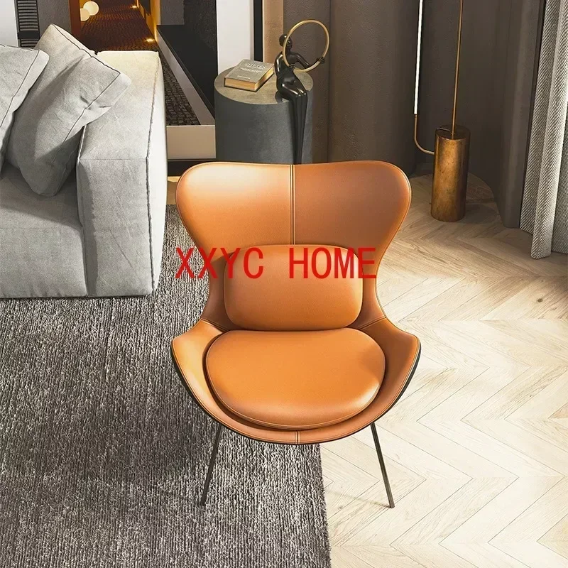 Wingback Lounge Room Luxury Leather Waterproof Living Armchair Bedroom Home Furniture