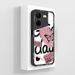 Lovely Pretty Butterfly Liquid Silicone Protective Phone Case Cover for Tecno Pova 5 Pro 5G (TYB381)
