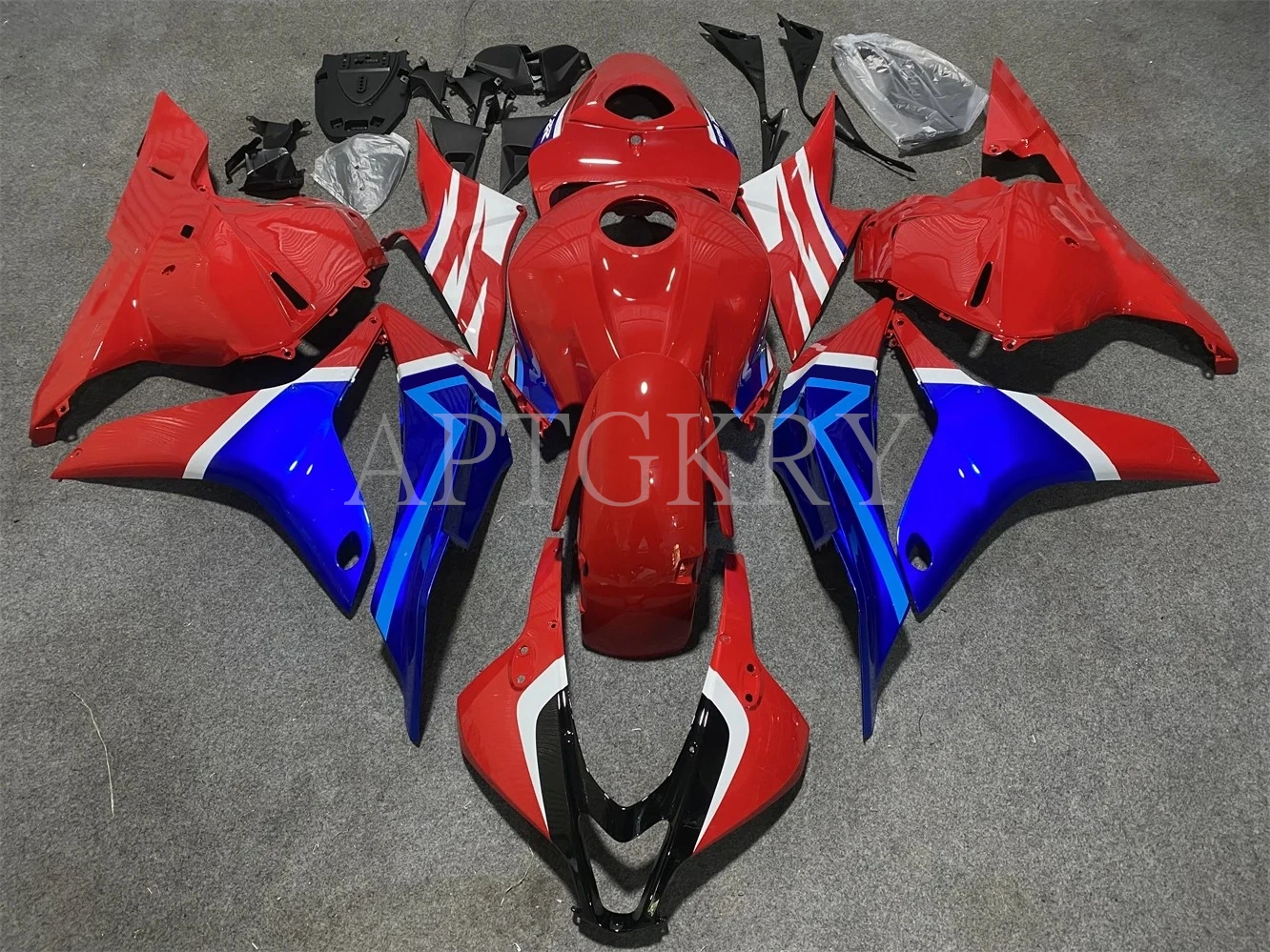 

Высококачественный новый комплект обтекателей из АБС-пластика подходит для Honda CBR600RR F5 2009 2010 2011 2012 под заказ красный синий