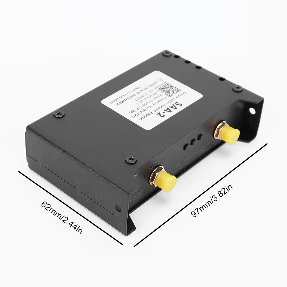 NanoVNA V2 벡터 네트워크 분석기 SAA-2 50kHz-3GHz HF VHF UHF VNA 안테나 분석기 2.8인치 디스플레이 내장 2000mAh 배터리