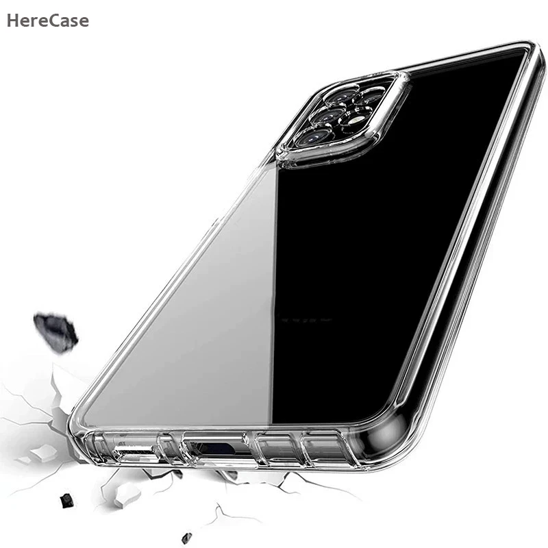 Premium 360° Transparent Shockproof Full Body Screen Protector Case