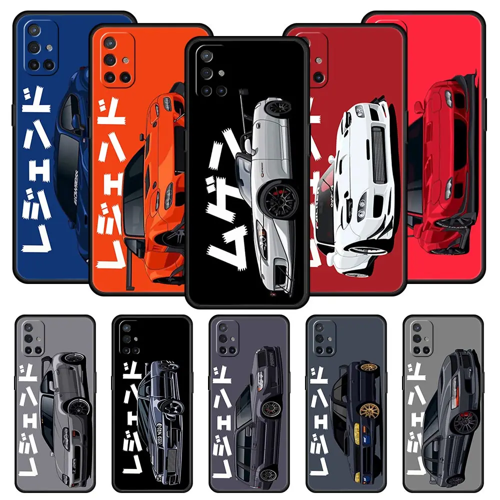 JDM Tokyo Drift Sports Car Soft Phone Case
