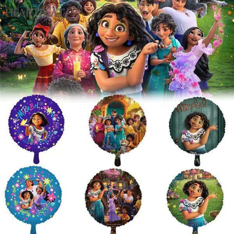 

18 inch Magic Full House Encanto Aluminum Foil Balloons Baby Shower Girls Birthday Party Decoration Supplies