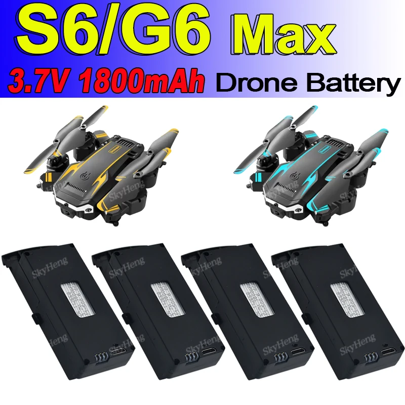 Batterie Drone S6G6Max - Lot de 1 à 10 - Haute Capacité