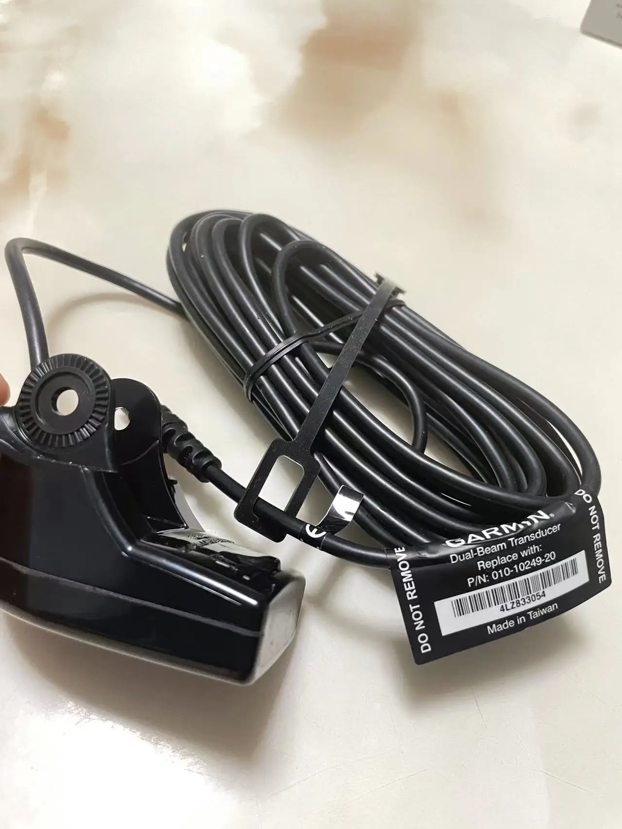 Garmin 4-Pins Transducer Met Dubbele Bundel 010-10249-20 Spiegel Trolling Transducer Echo-Serie Visvinders
