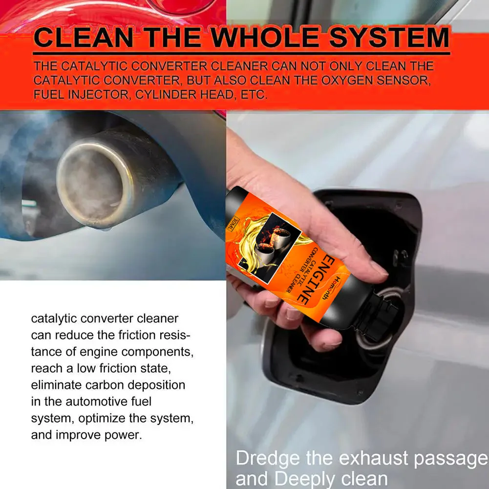 Catalytic Converter Cleaner Engine Boost Up Carbon Removal Reduce Fuels Consumption Engine Accelerators For Diesel Car F21#VV 5