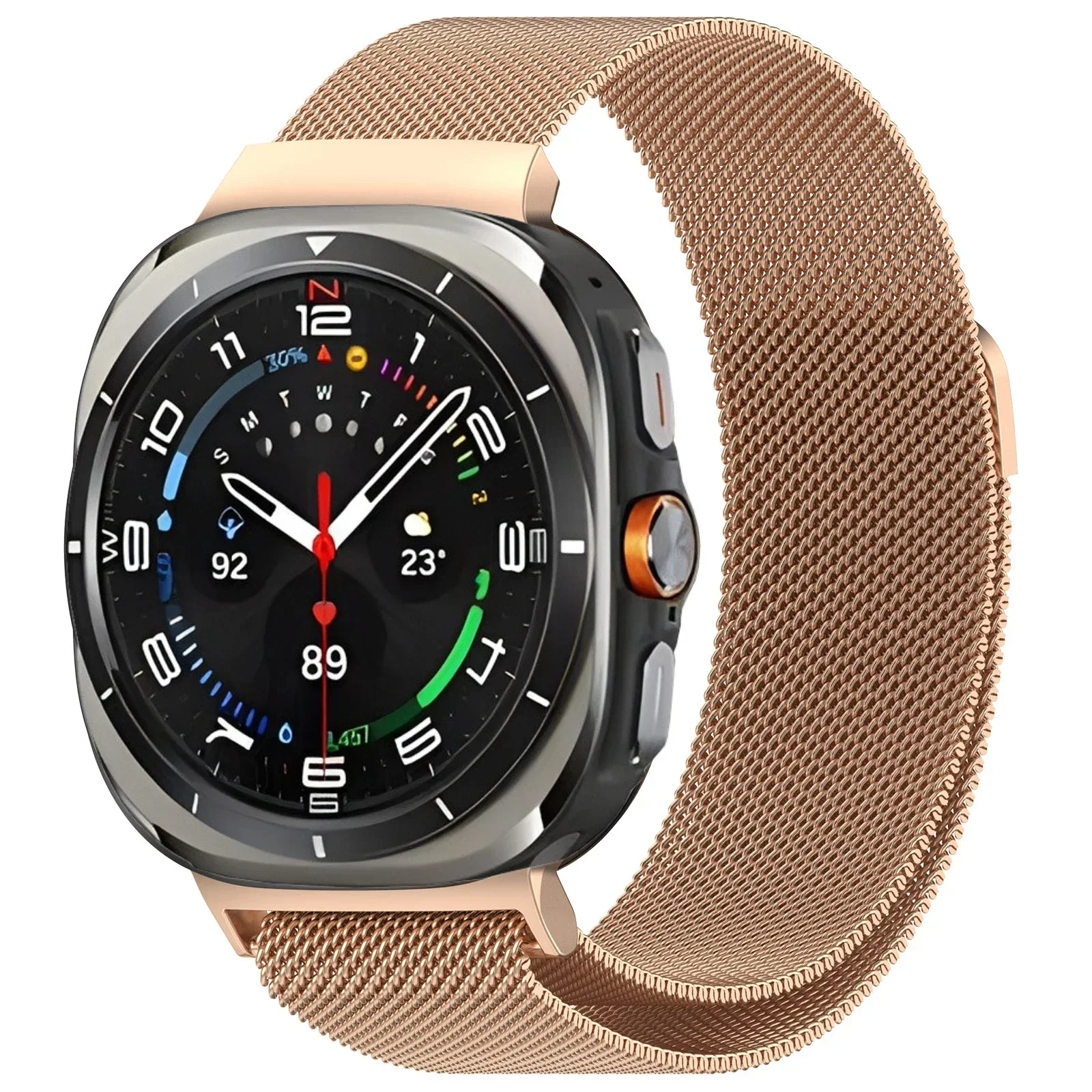 Milanese Loop Stainless Steel Magnetic Watch Bracelet - Ultra 47mm